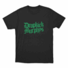 Green Gothic T Shirt Black