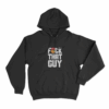 Rebel Slogan Hoodie Black